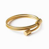 Eliška Elegantní Pulsera Twister Minimalistický Náramek