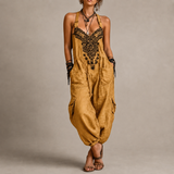 Astrid™ | Boho kombinéza s výšivkou
