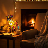 Rocky - Lampa ve vitráži
