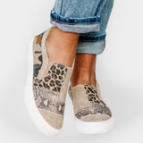 Eva Elegantní Zapatillas Deportivas Estampado Animal
