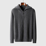 Libuše- Camisola s zipem Taranto Merino Wool