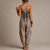 Astrid™ | Boho kombinéza s výšivkou