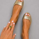 Adelina™ | Zlaté sandály comfort chic