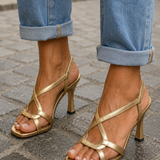 Elisabetta™ | Zlaté letní sandály