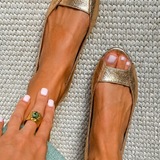 Adelina™ | Zlaté sandály comfort chic