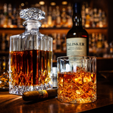 Whisky lahev - Sada lahve a sklenic