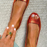 Adelina™ | Zlaté sandály comfort chic