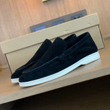 Tomáš – Elegantní Casual Semišové Pánské Slipony