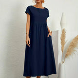 Gabrielle™ | Midi splývavé šaty nadčasová elegance