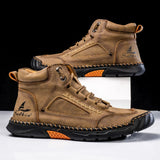 Marek – St. Moritz Kožené High Top Boty