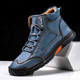Marek – St. Moritz Kožené High Top Boty