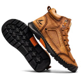 Marek – St. Moritz Kožené High Top Boty