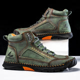 Marek – St. Moritz Kožené High Top Boty