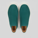 Loafers boty – Modrozelená