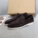 Tomáš – Elegantní Casual Semišové Pánské Slipony